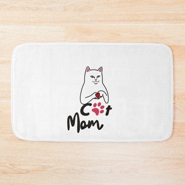 Item preview, mam cat Mothers Day Sticker Sticker designed and sold by Alfonsoshop ⭐⭐⭐⭐⭐ ⭐.