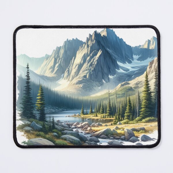 Item preview, Majestic Rocky Mountains designed and sold by Ginngers.