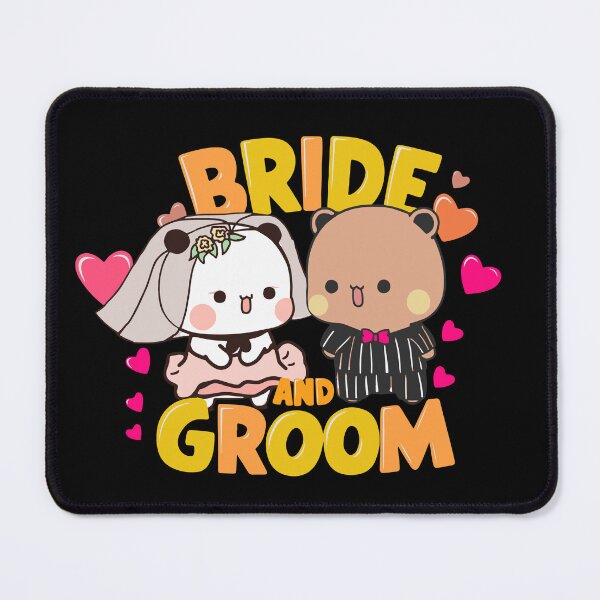 Item preview, Bubu and Dudu Bride and Groom Wedding Design - Perfect for Wedding Gifts & Decor designed and sold by FEBRICAST.