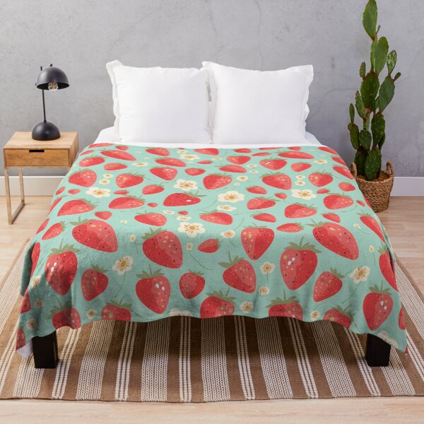 Item preview, Minimalist Cute Strawberry Pattern designed and sold by Windy-market.