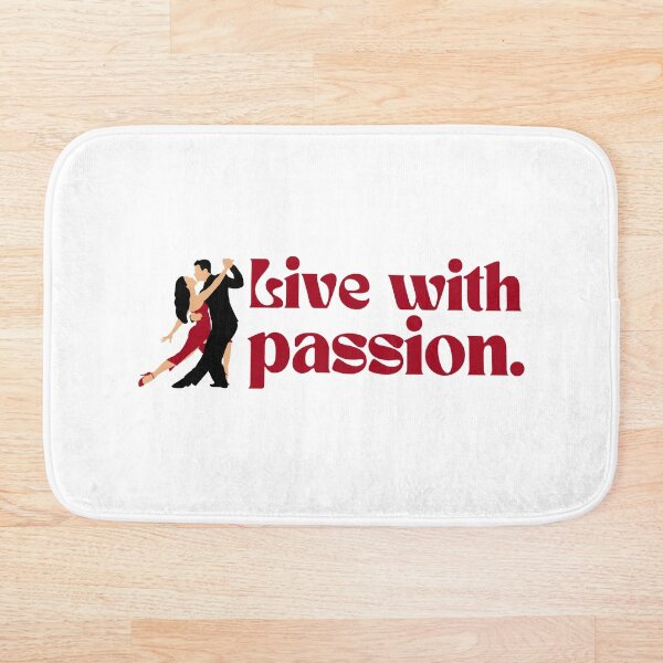 Item preview, Live with Passion - Motivational Dance Quote Poster designed and sold by DesignAnother.