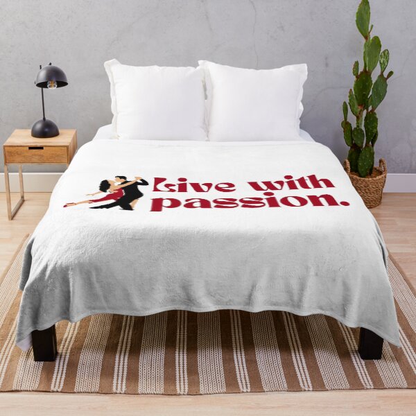 Item preview, Live with Passion - Motivational Dance Quote Poster designed and sold by DesignAnother.