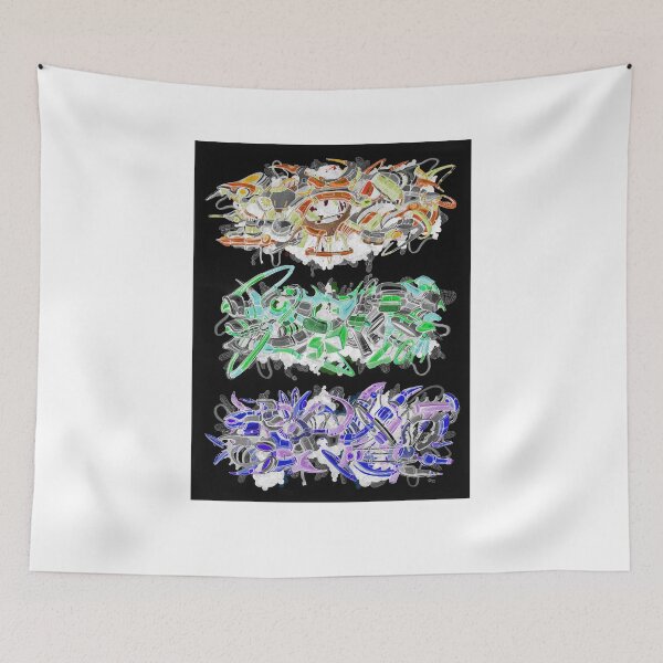Item preview,  Cyber graffiti painting art designed and sold by Paintbase.