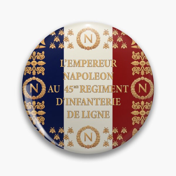 Item preview, Napoleonic French 45me regimental flag designed and sold by SimonBauwelinck.