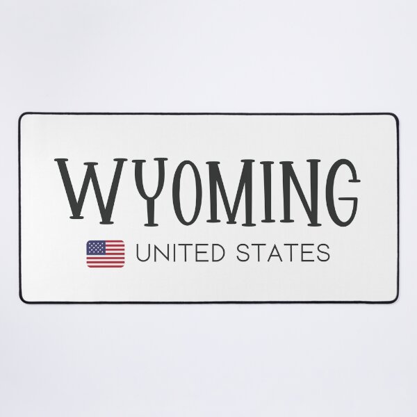 Item preview, Wyoming - United States designed and sold by StudioRedKoala.