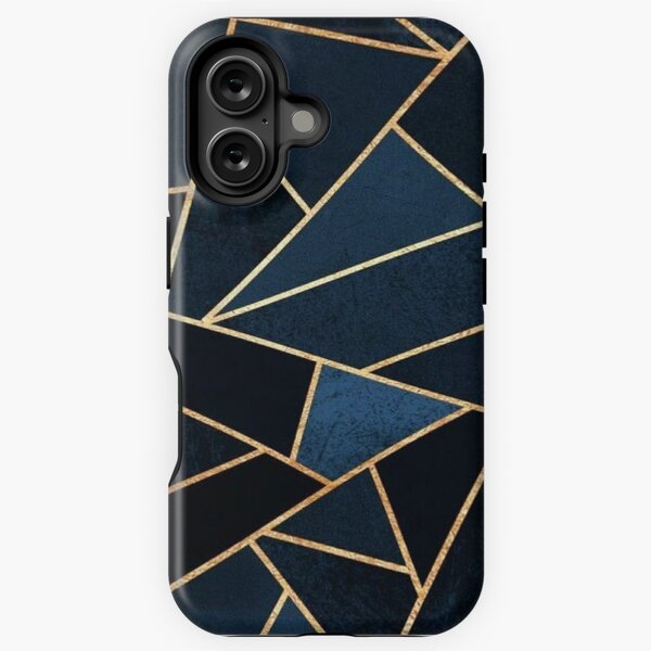 Item preview, Geometric Berlin Blue - Iphone & Samsung Galaxy Cases designed and sold by wildberriesph.