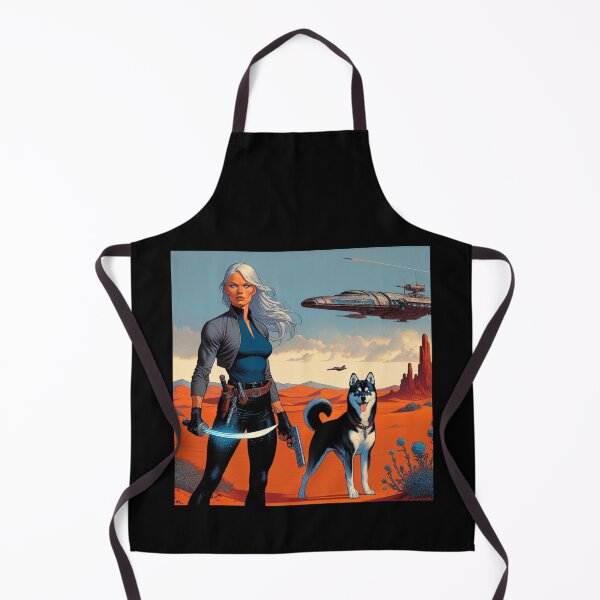 Item preview, Mad Dogs Space Girl 2 designed and sold by Dog-Planet.