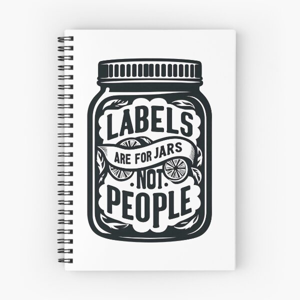 Item preview, Labels Are for Jars Not People designed and sold by WildPalette-Art.