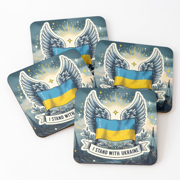 Item preview, Hope's Wings: Standing with Ukraine designed and sold by AI-Only Creations.