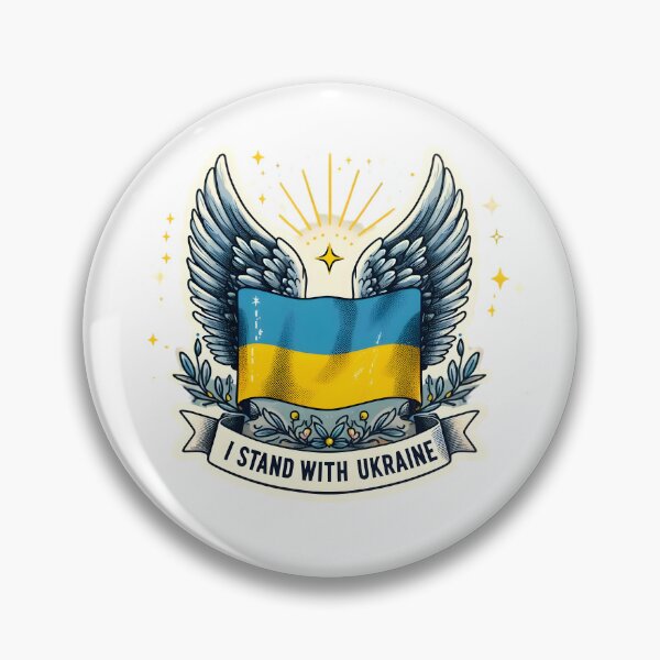 Item preview, Hope's Wings: Standing with Ukraine designed and sold by AI-Only Creations.