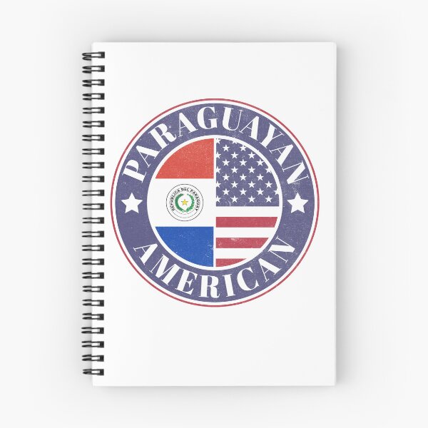 Item preview, Proud Paraguayan-American Badge - Paraguay Flag designed and sold by chrisrivait.