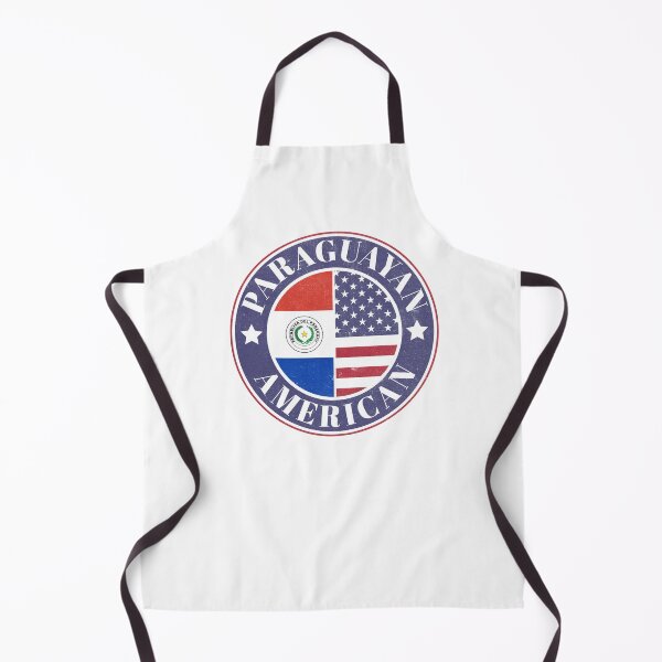 Item preview, Proud Paraguayan-American Badge - Paraguay Flag designed and sold by chrisrivait.