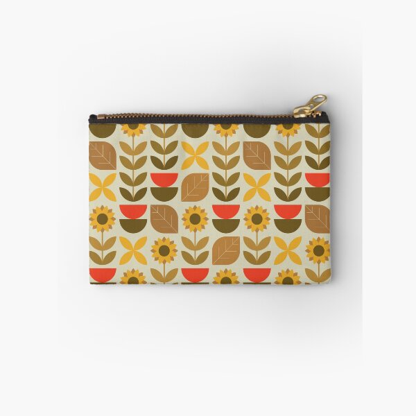 Item preview, Stylized Sunflowers Autumn Fall Geometric Pattern designed and sold by trdstudio.