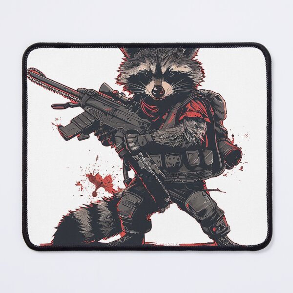 Item preview, Raccoon vs evil dead designed and sold by nerdyrock.