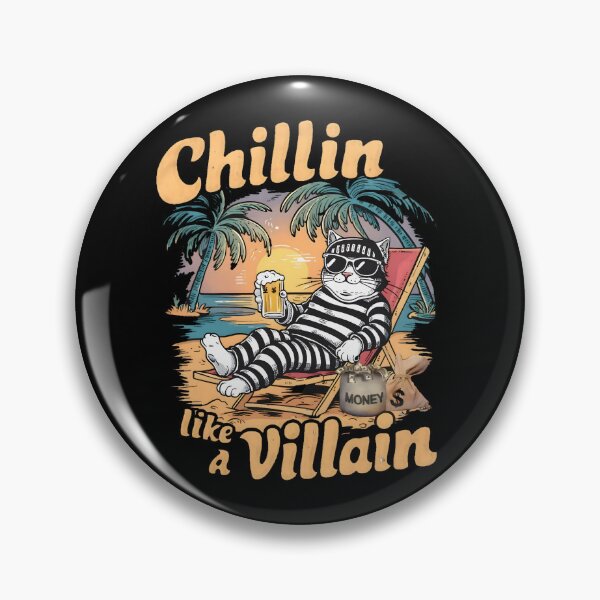 Item preview, Chillin Like A Villain designed and sold by AlphaTeez.