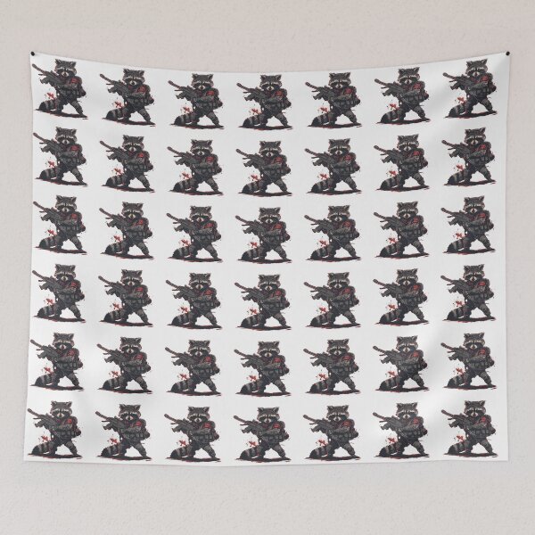 Item preview, Raccoon vs evil dead designed and sold by nerdyrock.