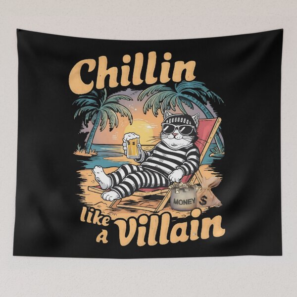 Item preview, Chillin Like A Villain designed and sold by AlphaTeez.