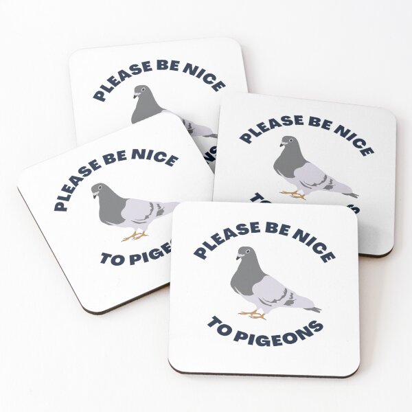 Item preview, Please be nice to pigeons designed and sold by Blaubeerspinne.