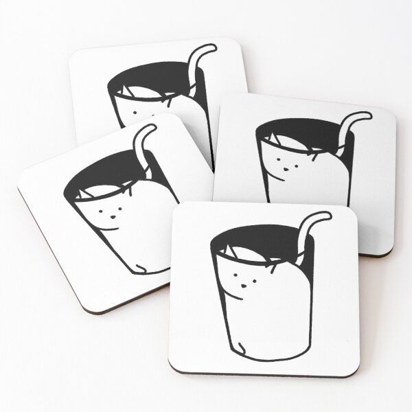 Item preview, A glass of cat designed and sold by Happyneco.