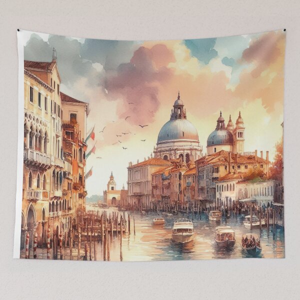 Item preview, Venice, Italy Art Print designed and sold by ArteeInnovation.