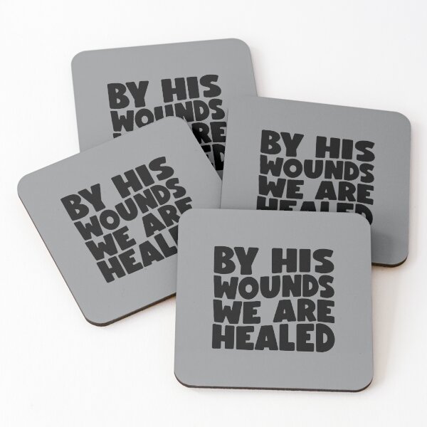 Item preview, By His Wounds we are Healed Isaiah 53:5 designed and sold by simplydesignart.