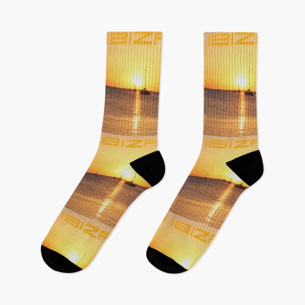 Item preview, ibiza sunset boats text vertical designed and sold by eddiebarronshop.