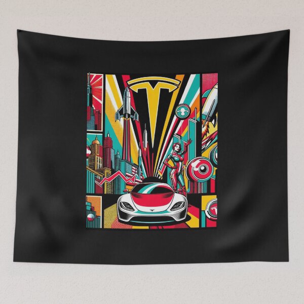 Item preview, Tesla stock designed and sold by TEEJAMBOREE.