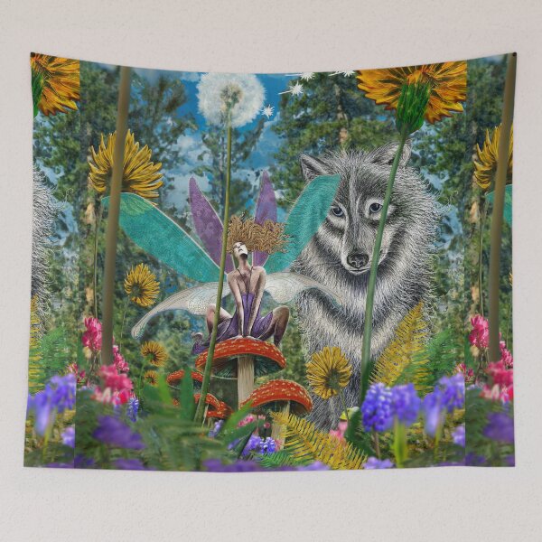 Item preview, Fairy Ring Wolf Security designed and sold by oz10.