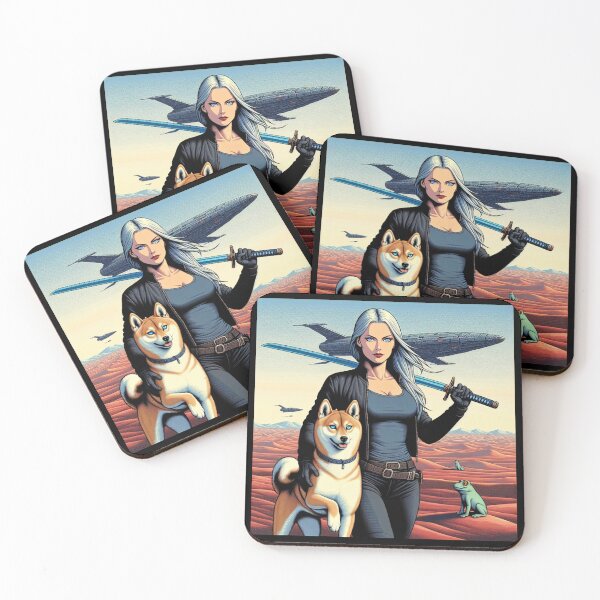Item preview, Mad Dogs Space Girl 1 designed and sold by Dog-Planet.