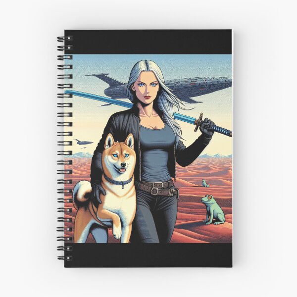 Item preview, Mad Dogs Space Girl 1 designed and sold by Dog-Planet.