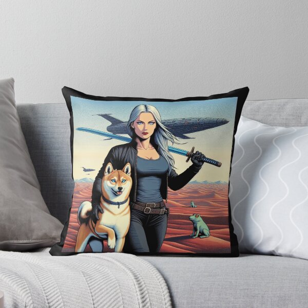 Item preview, Mad Dogs Space Girl 1 designed and sold by Dog-Planet.
