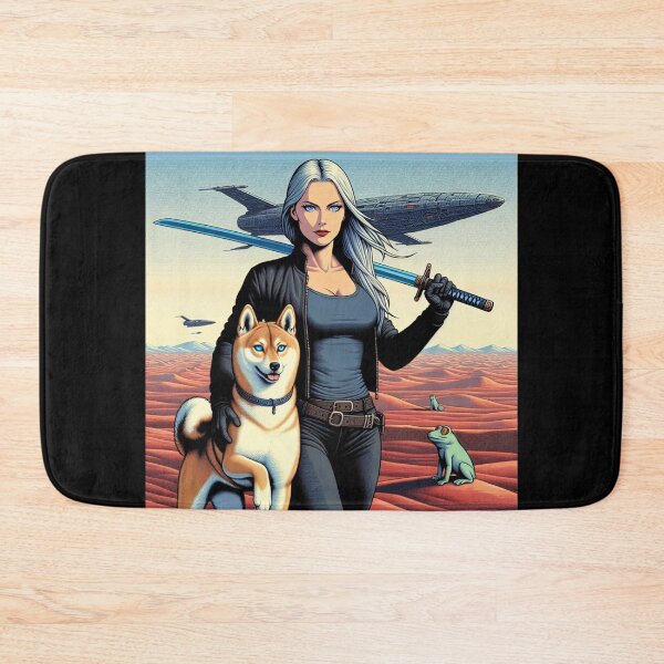 Item preview, Mad Dogs Space Girl 1 designed and sold by Dog-Planet.