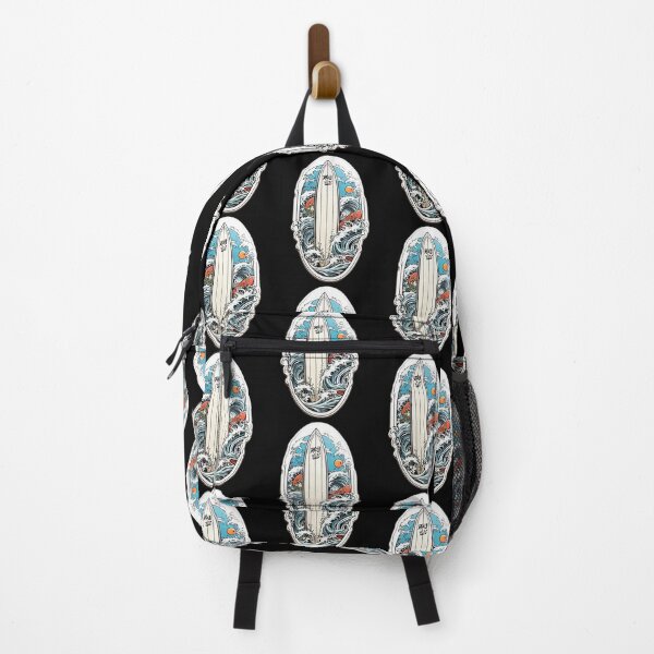 Item preview, Kanagawa Hokusai The Great Wave Japanese Surfboard designed and sold by NautiChic.