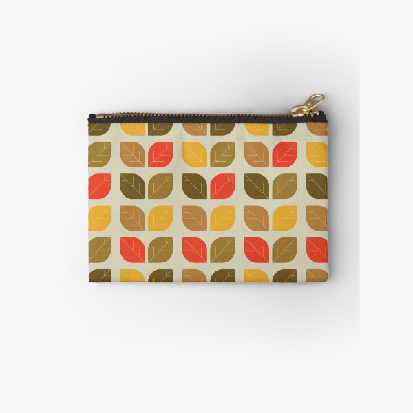 Item preview, Mod Leaves Autumn Fall Geometric Pattern designed and sold by trdstudio.