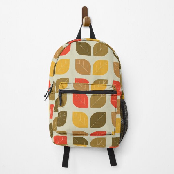 Item preview, Mod Leaves Autumn Fall Geometric Pattern designed and sold by trdstudio.