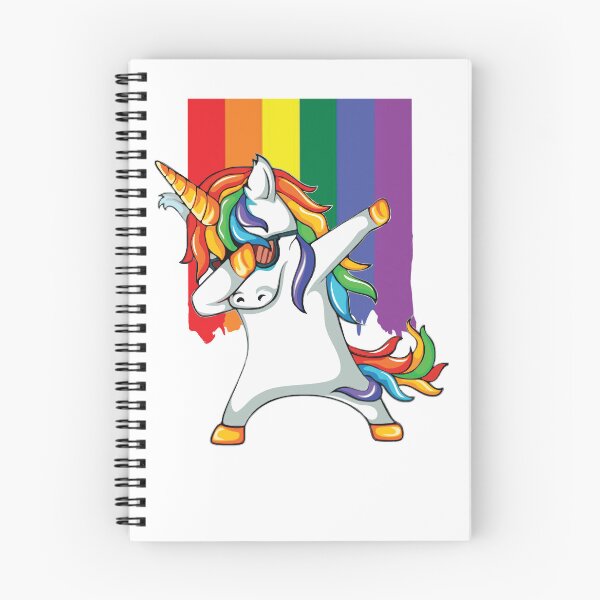 Item preview, Gay Pride LGBT Rainbow Unicorn Dabber  designed and sold by Ricaso.