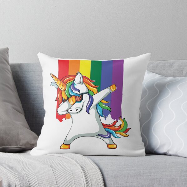 Item preview, Gay Pride LGBT Rainbow Unicorn Dabber  designed and sold by Ricaso.