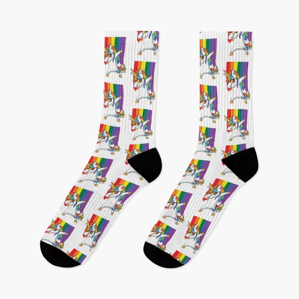 Item preview, Gay Pride LGBT Rainbow Unicorn Dabber  designed and sold by Ricaso.
