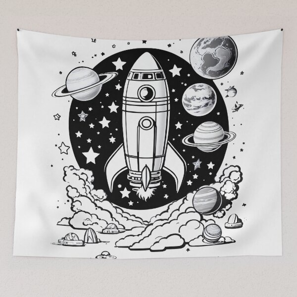 Item preview, Blast Off! designed and sold by DarylWelsh2024.
