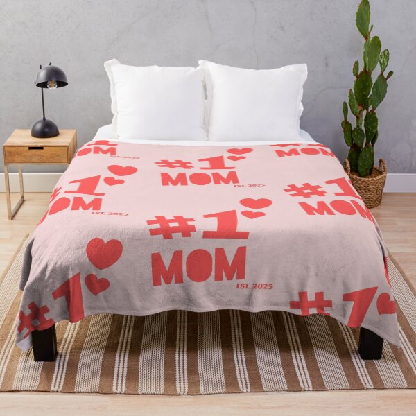 Item preview, Number one mom est 2025 with cute hearts designed and sold by Lady-Frost.