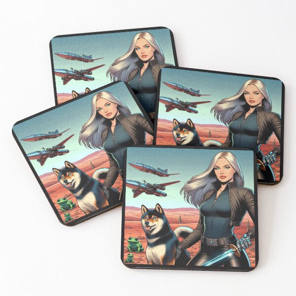 Item preview, Mad Dogs Space Girl 3 designed and sold by Dog-Planet.