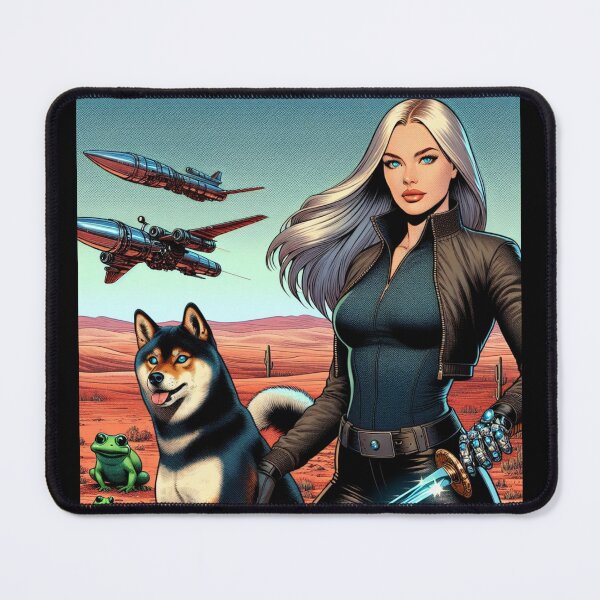 Item preview, Mad Dogs Space Girl 3 designed and sold by Dog-Planet.