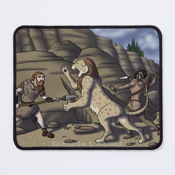 Item preview, Cave Lion Attack designed and sold by Brandon Pilcher's Creative Adventures.