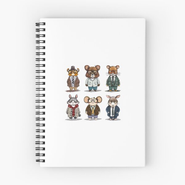 Item preview, Trabajadores de oficina de Woodland Friends designed and sold by WebBoutique.