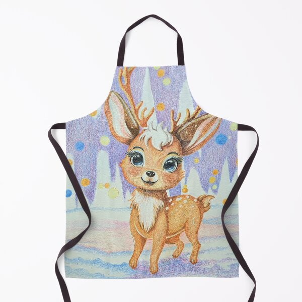 Item preview, reindeer designed and sold by Tereza Pilar Art.