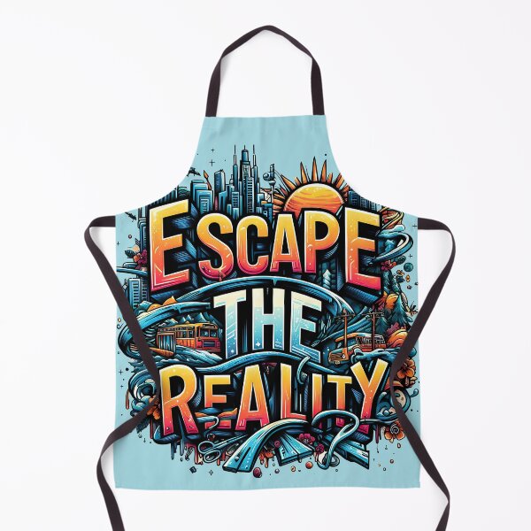 Item preview, Escape the reality, typography designed and sold by maxmaj.