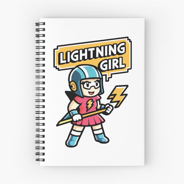 Item preview, LIGHTNING GIRL: Striking with Power and Speed! designed and sold by SplashTastic.