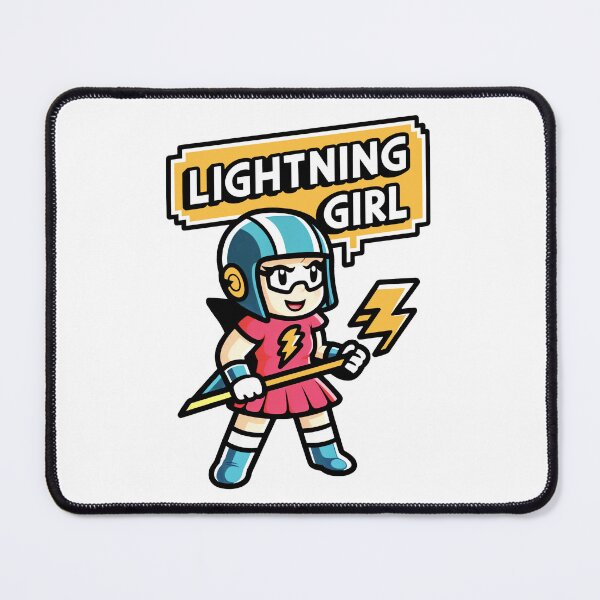 Item preview, LIGHTNING GIRL: Striking with Power and Speed! designed and sold by SplashTastic.