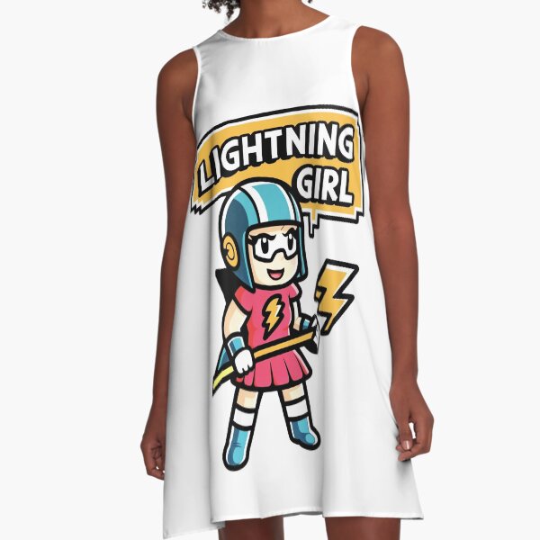 Item preview, LIGHTNING GIRL: Striking with Power and Speed! designed and sold by SplashTastic.