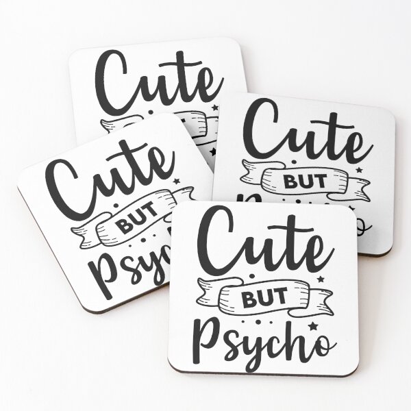 Item preview, Cute but Psycho designed and sold by Jeremy Lee.